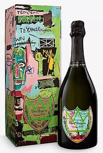 Dom Pérignon Vintage 2015 Special Edition 75cl - Tribute to Jean-Michel Basquiat - Green