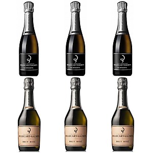 Billecart-Salmon Champagne Half Bottles Mixed Case (6 x 37.5cl)