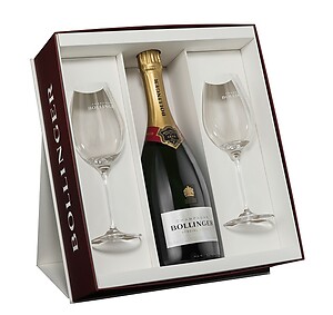 Bollinger Special Cuvee NV 75cl + 2 Glasses Set