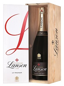 Lanson Le Black Creation Brut NV Magnum (1.5 ltr) in Wood Box