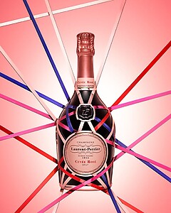 Laurent-Perrier Cuvée Rosé 75cl - Ribbons Robe