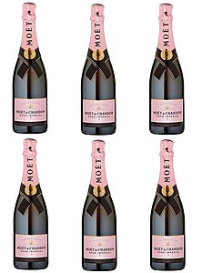 Moet & Chandon Rose Impérial NV 6 X 75cl - CASE DEAL