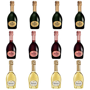 Ruinart Champagne Half Bottles Mixed Case (12 x 37.5cl)