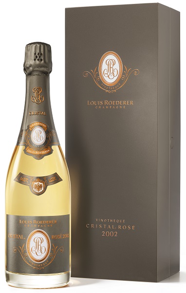 Louis Roederer Cristal Rose Vinotheque 2002 75cl