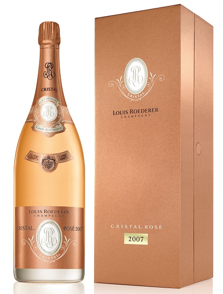 Louis Roederer Cristal Rose 2007 Jeroboam (3 ltr)