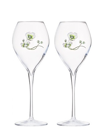 Perrier-Jouet Blanc de Blancs Tasting Glasses (x2)