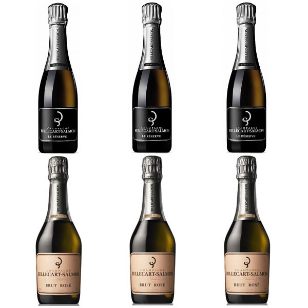 Billecart-Salmon Champagne Half Bottles Mixed Case (6 x 37.5cl)