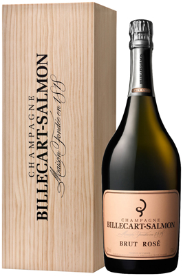 Billecart-Salmon Brut Rose NV Magnum (1.5 ltr) in Wood Box