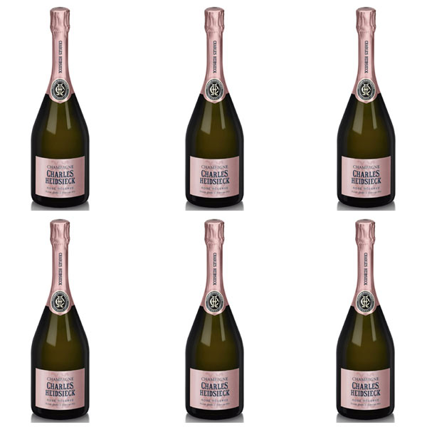 Charles Heidsieck Rose Reserve NV 6 X 75cl - CASE DEAL