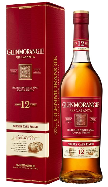 Glenmorangie Lasanta 12 Year Old 70cl - Sherry Cask