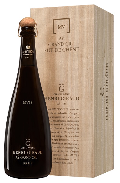 Henri Giraud MV18 Aÿ Grand Cru 75cl in Wood Box