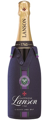 Lanson Le Black Label Brut NV 75cl in Purple Wimbledon Jacket