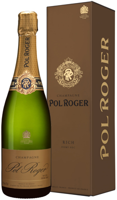 Pol Roger Rich (Demi-Sec) NV 75cl in Gift Box