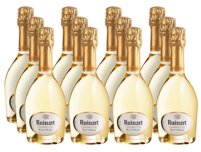 Ruinart Blanc de Blancs NV 12 X 37.5cl (Half Bottles) - CASE SALE