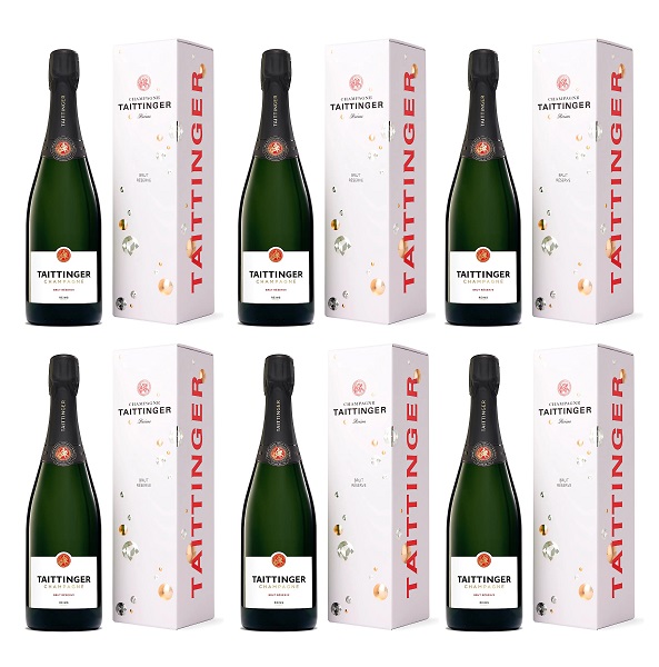 Taittinger Brut Reserve NV 6 X 75cl - CASE DEAL