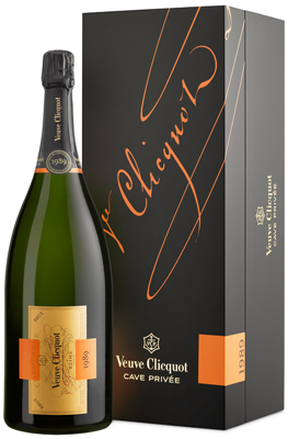 Veuve Clicquot Cave Privee 1989 Magnum (1.5 ltr) in Wood Box