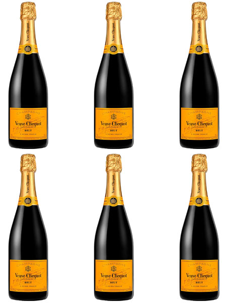 Veuve Clicquot Brut NV 6 X 75cl - CASE DEAL